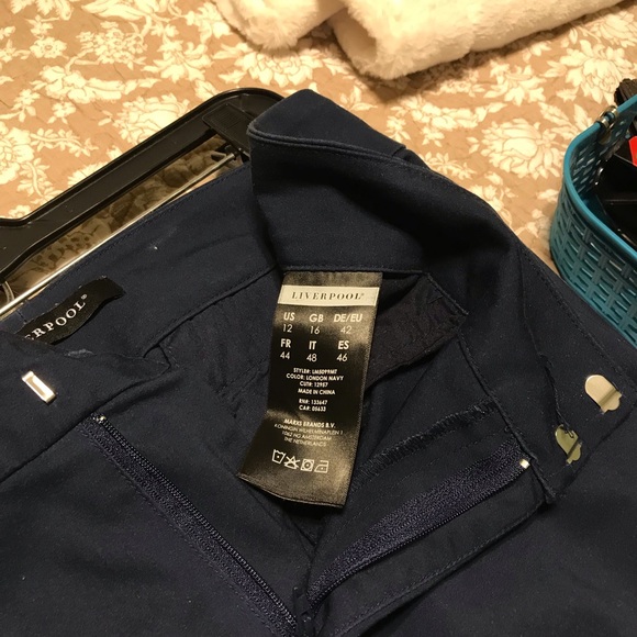 Classic Navy Trousers - Picture 5 of 6